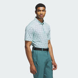Adidas Men's Ultimate365 Micro Argyle Polo Shirt