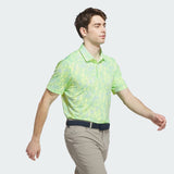 Adidas Men's Ultimate365 Textured Print Polo Shirt