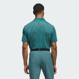Adidas Men's Ultimate365 Textured Print Polo Shirt