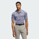 Adidas Men's Ultimate365 Textured Print Polo Shirt