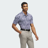 Adidas Men's Ultimate365 Textured Print Polo Shirt