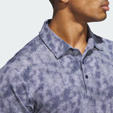 Adidas Men's Ultimate365 Textured Print Polo Shirt