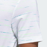 Adidas Men's Ultimate365 Mesh Glimmer Print Polo Shirt