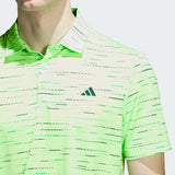 Adidas Men's Ultimate365 Mesh Glimmer Print Polo Shirt