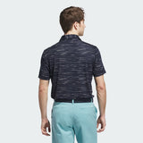 Adidas Men's Ultimate365 Mesh Glimmer Print Polo Shirt