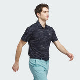 Adidas Men's Ultimate365 Mesh Glimmer Print Polo Shirt