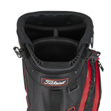 Titleist Golf Bag | Hybrid 14 | Stadry Stand | Black/Black/Red