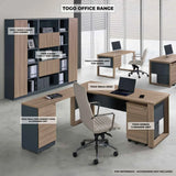 TOGO 120cm SIDE CONNECT DESK & 3 DRAWER UNIT
