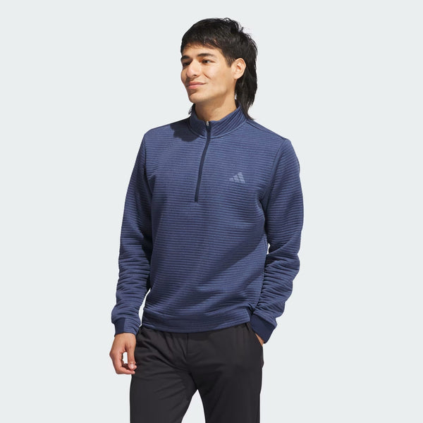 Adidas Men's Ultimate365 Dwr Textured Quarter Zip Pullover