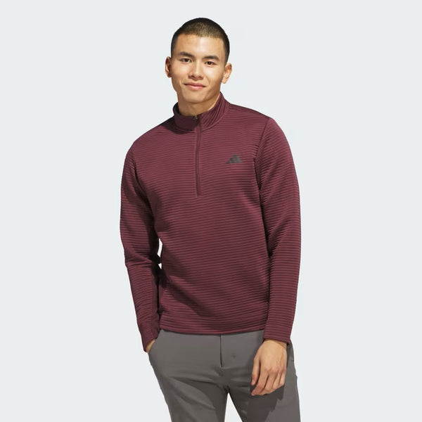 Adidas Men's Ultimate365 Dwr Textured Quarter Zip Pullover