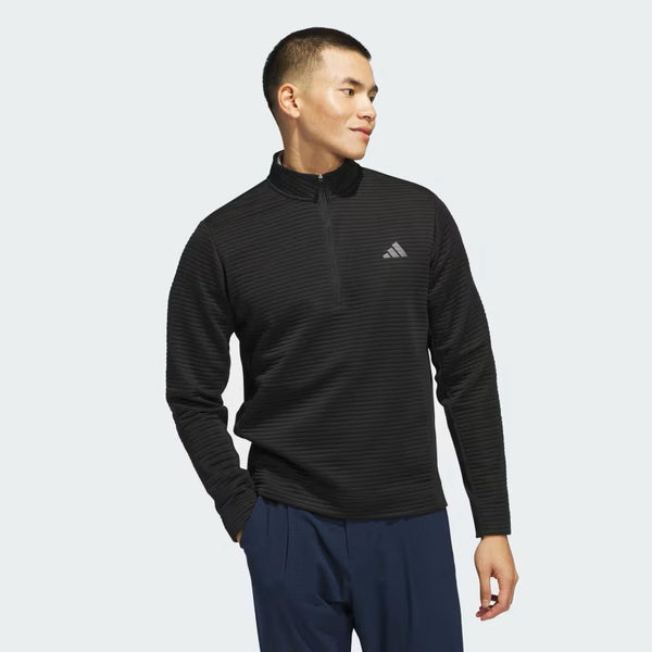 Adidas Men's Ultimate365 Dwr Textured Quarter Zip Pullover