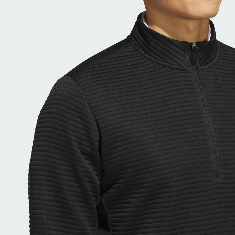 Adidas Men's Ultimate365 Dwr Textured Quarter Zip Pullover