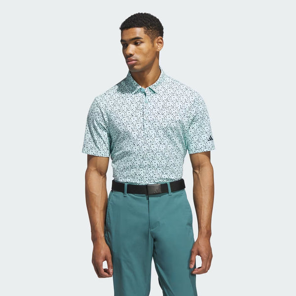 Adidas Men's Ultimate365 Micro Argyle Polo Shirt