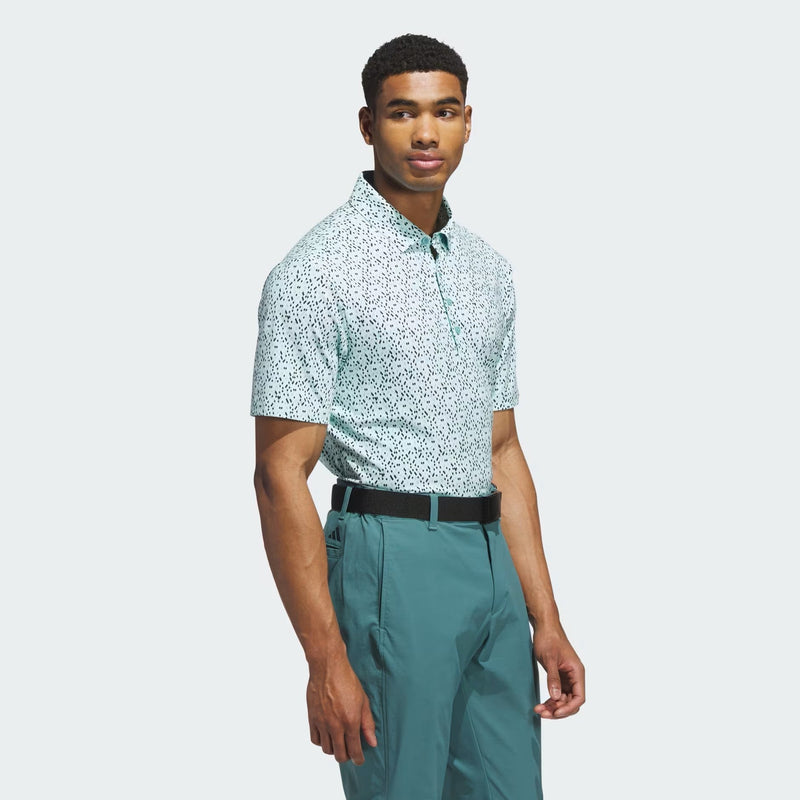 Adidas Men's Ultimate365 Micro Argyle Polo Shirt