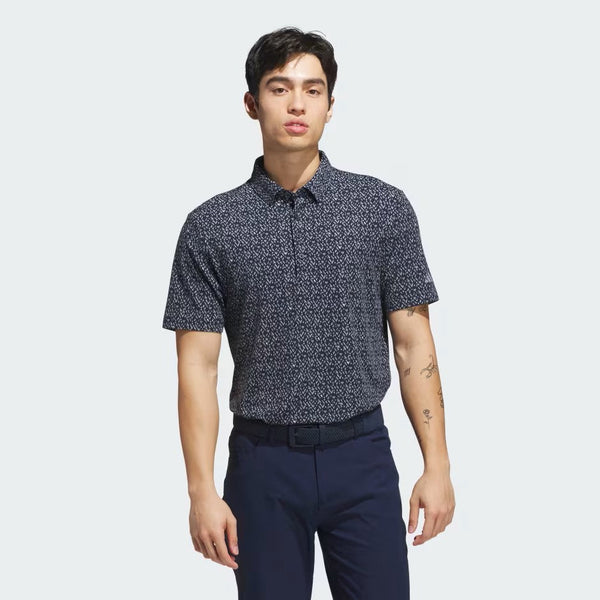 Adidas Men's Ultimate365 Micro Argyle Polo Shirt