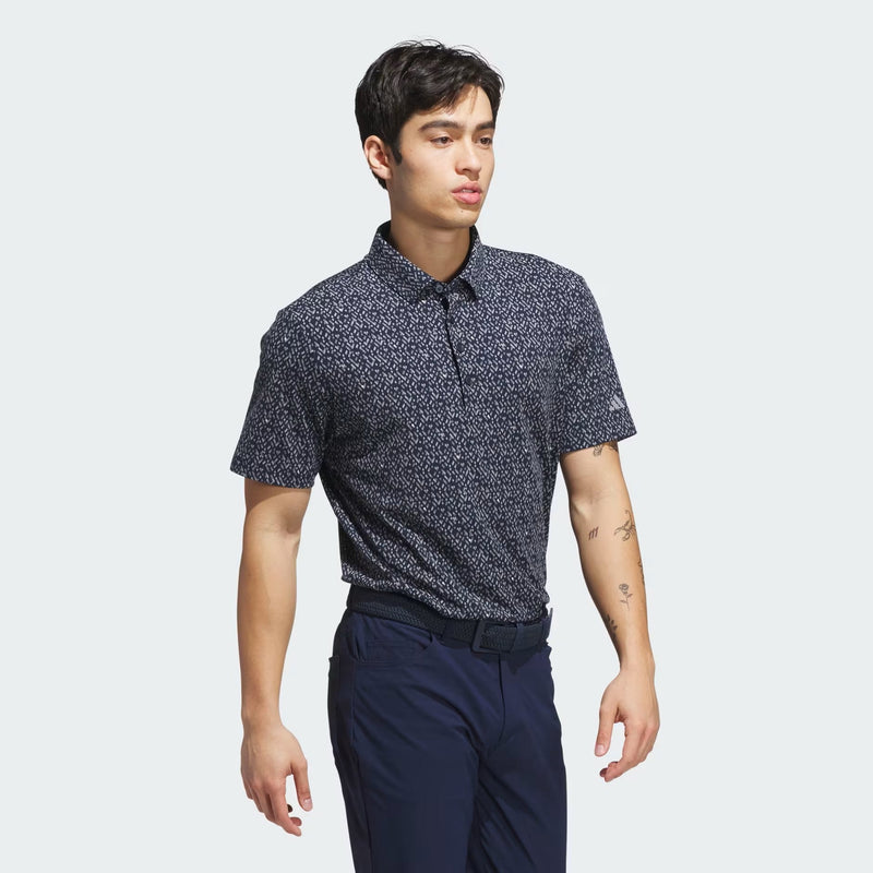 Adidas Men's Ultimate365 Micro Argyle Polo Shirt