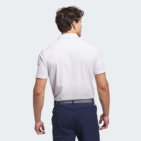 Adidas Men's Go-to Rise Print Polo Shirt