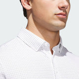 Adidas Men's Go-to Rise Print Polo Shirt