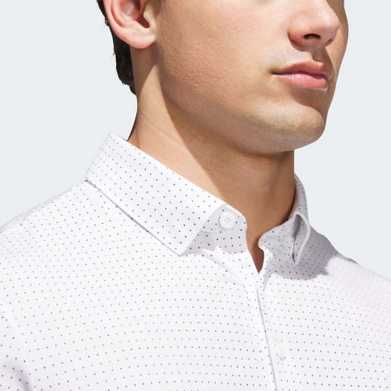 Adidas Men's Go-to Rise Print Polo Shirt