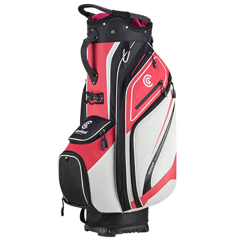 Cleveland Golf Bag | Friday Cart | Pink/White/Black