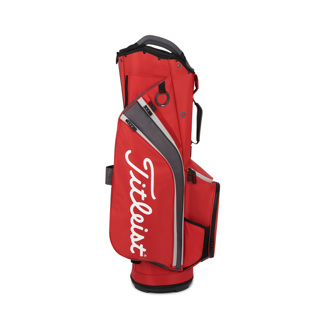 Titleist Golf Bag | Cart 14 | Dark Red/Graphite/Gray