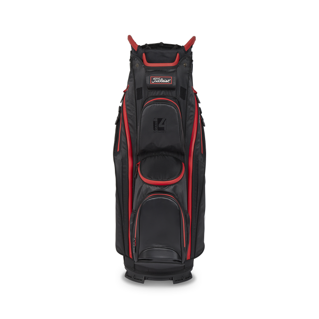 Titleist Golf Bag | Cart 14 Stadry | Black/Black/Red