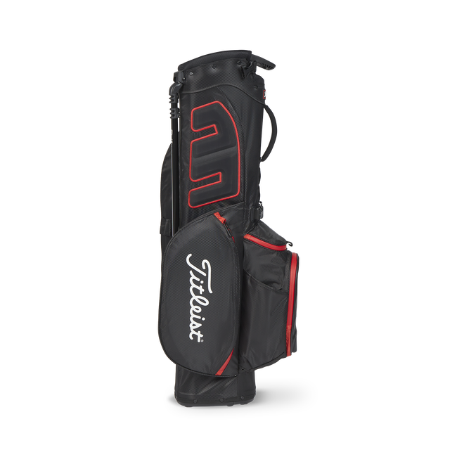 Titleist Golf Bag | Hybrid 14 | Stadry Stand | Black/Black/Red