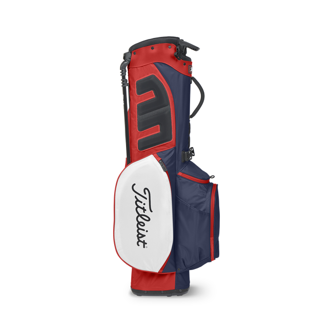 Titleist Golf Bag | Players 4 StaDry | Navy/White/Red