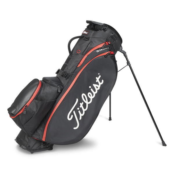 Titleist Golf Bag | Players 5 Stadry Stand | Black/Red