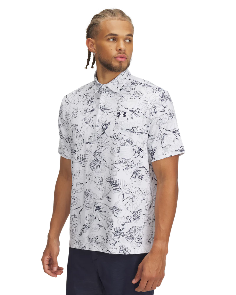 Under Armour Men's UA Playoff 3.0 Printed Polo