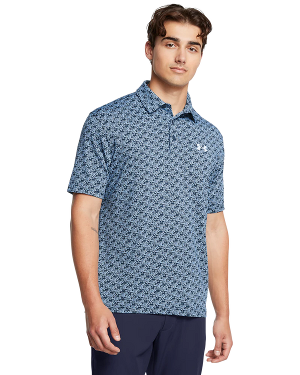 Under Armour Men's UA Playoff 3.0 Printed Polo