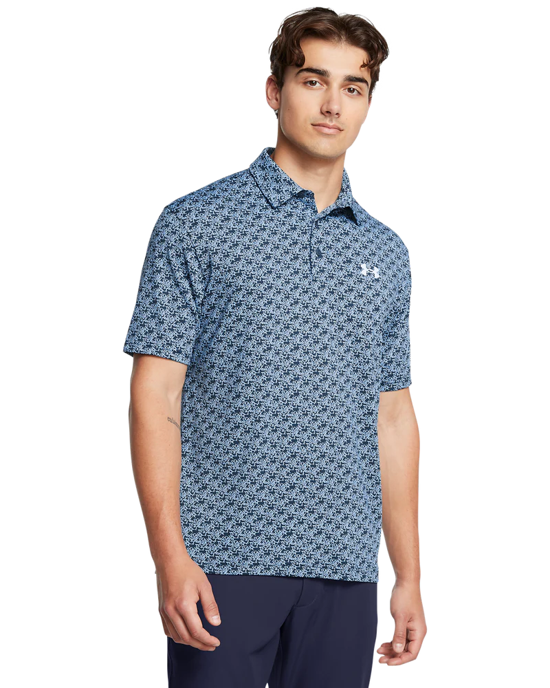 Under Armour Men's UA Playoff 3.0 Printed Polo