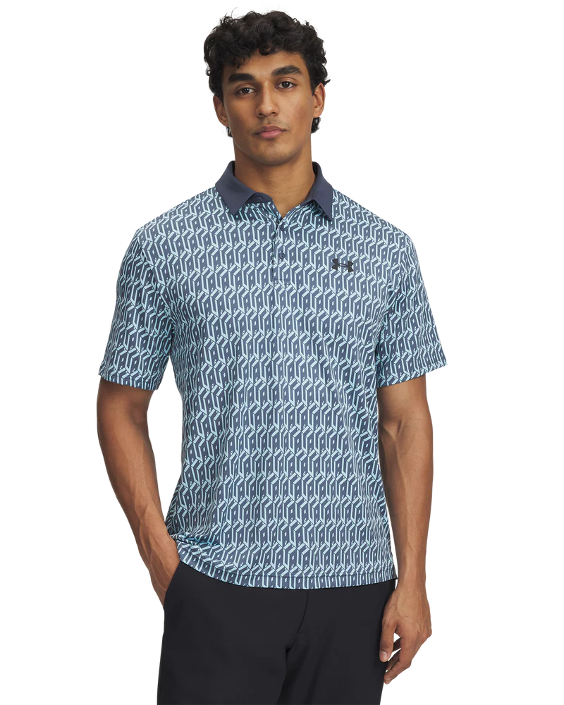 Under Armour Men's UA Playoff 3.0 Printed Polo