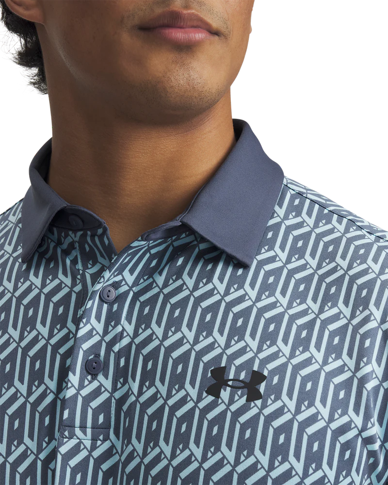 Under Armour Men's UA Playoff 3.0 Printed Polo